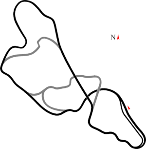A Basic Map of the Long layout of Hirochi Raceway